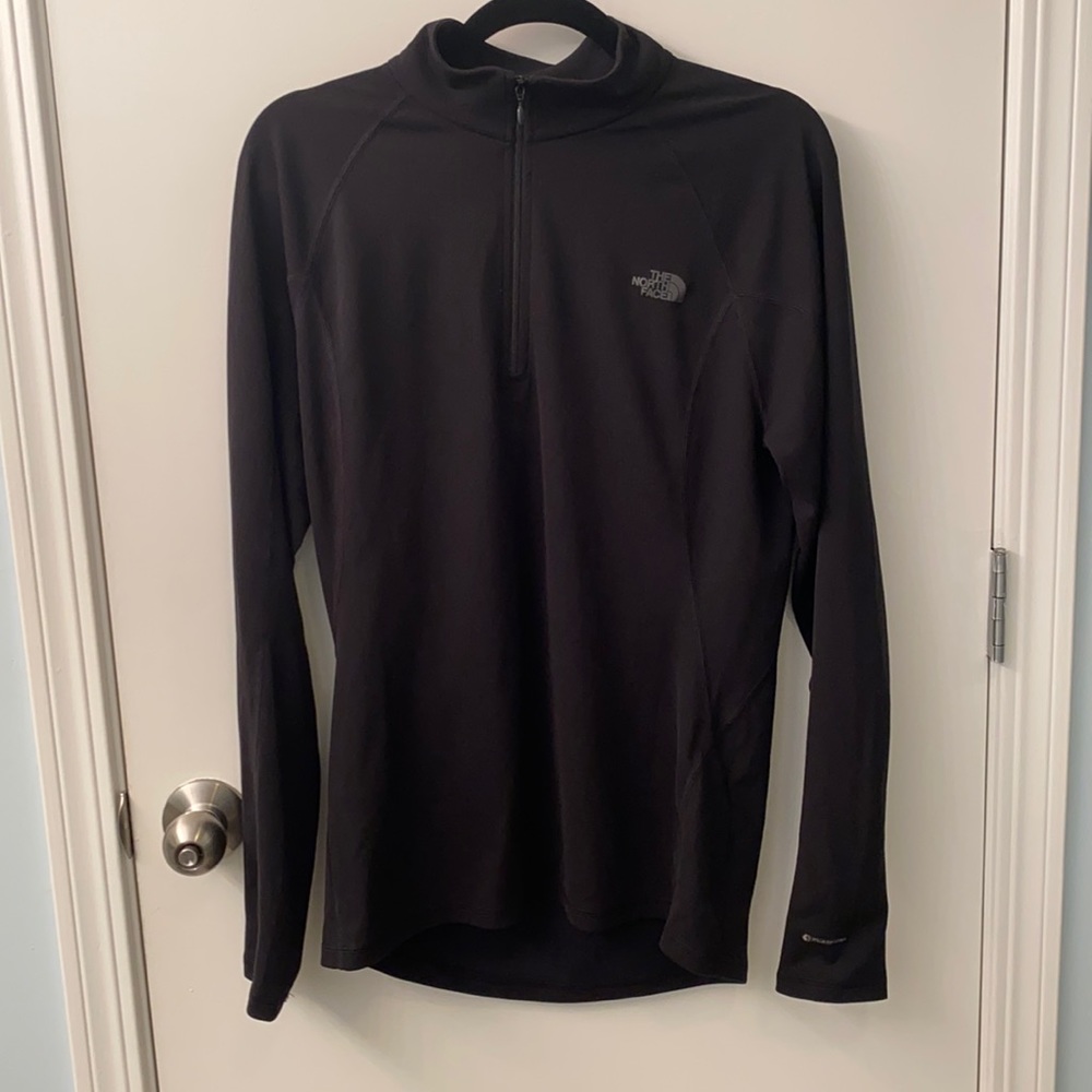 North Face Mens base layer ¼ zip